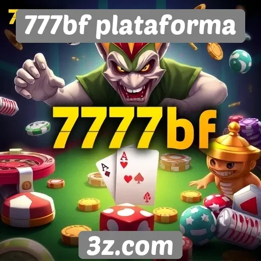 Diversidade de jogos oferecidos pelo site 777bf