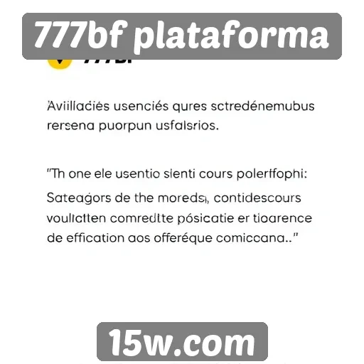 Avaliações de usuários sobre a 777bf plataforma